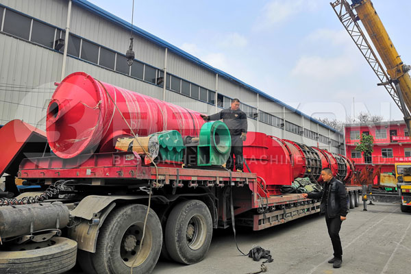 Fast Shipment of Bagasse Charcoal Machine