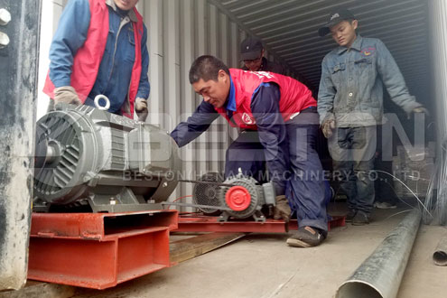 Shipment of Beston Paper Pulp Molding Machine