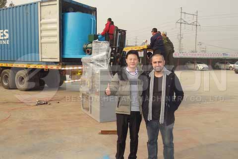 Egg Tray Machine to Algeria