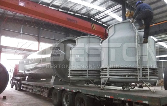 Shipment of Tires Pyrolysis Equipment to Brazil