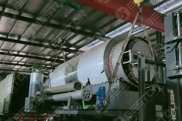 Skid-Mounted Pyrolysis Plant