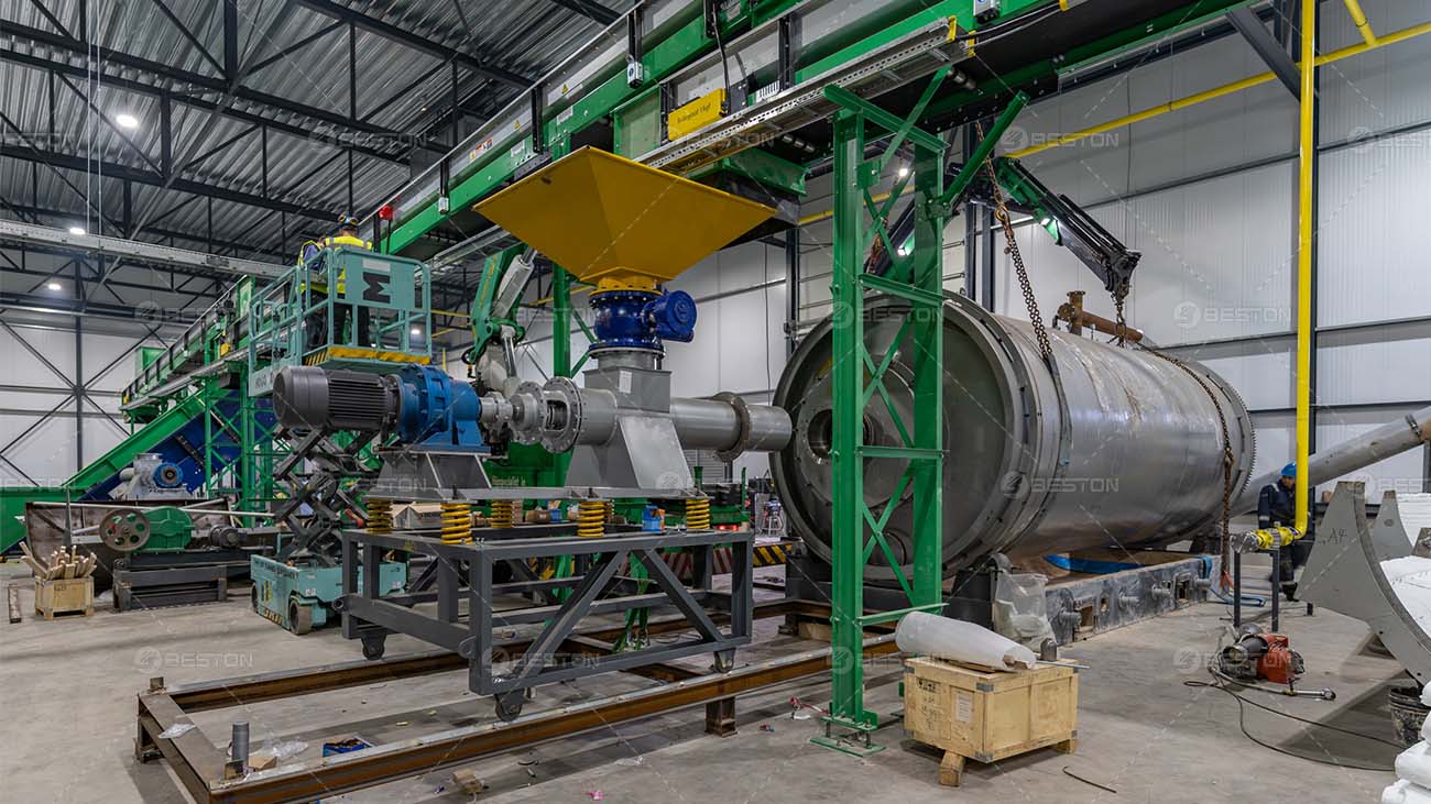 BLJ-16 Plasric Pyrolysis Plant Installed in Netherlands